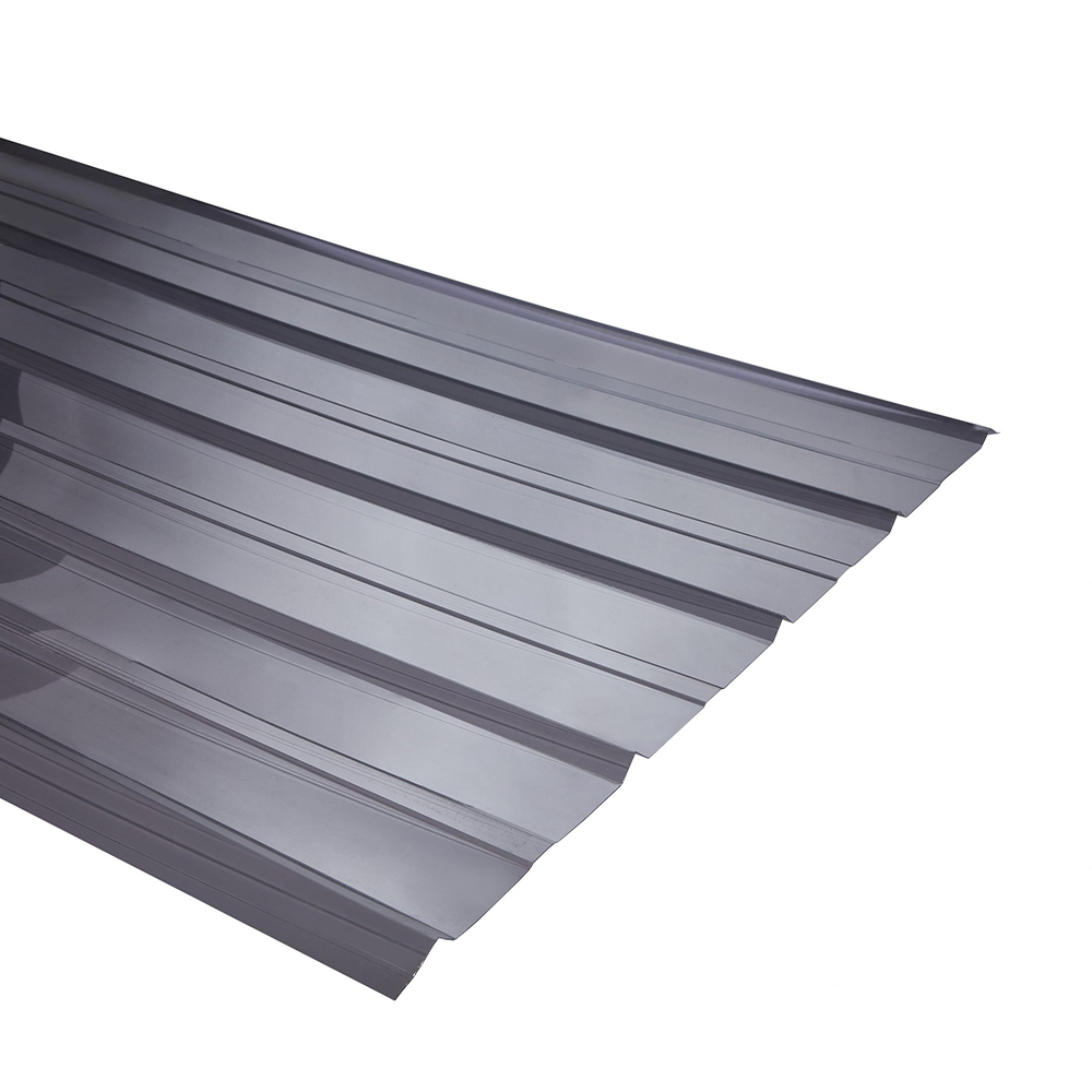 Plancha Policarbonato Corrugado 5V 0.85m x 3.00M x 0.7mm Humo